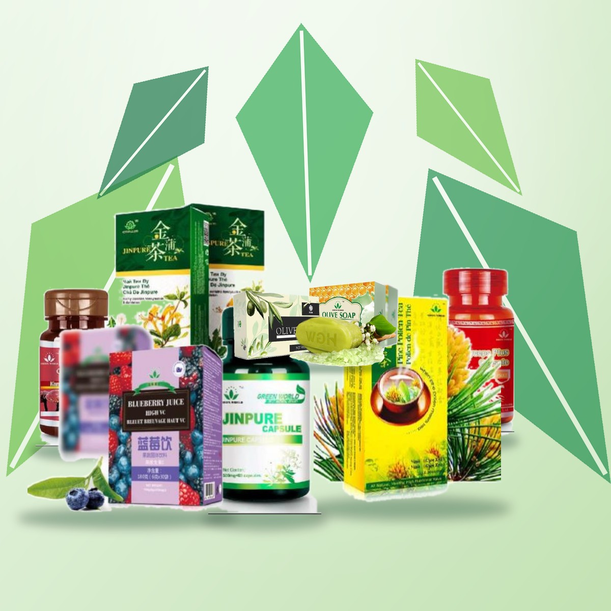 Sélection de produits de bien-être et de plantes naturelles Santé Verte+